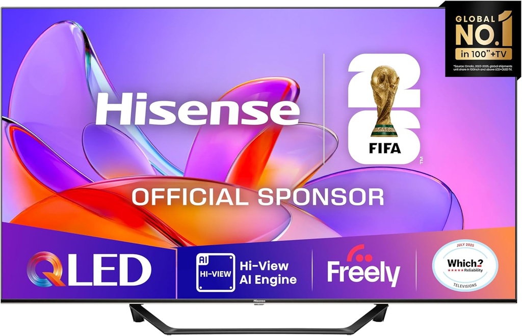 [30740] Hisense 43A7Q 43'' 4K Smart QLED TV With Dolby Vision And Dolby Atmos