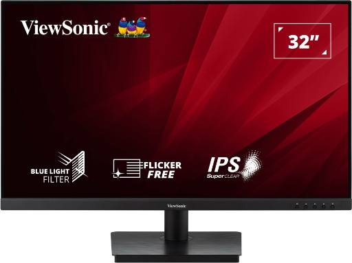 [28619] Viewsonic Monitor VA 32" 2K IPS 75Hz HDR10 with Dual HDMI/DisplayPort & Speakers VA3209-2K-MHD