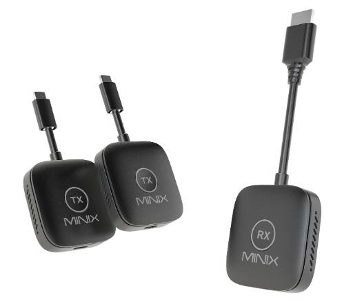 MINIX NEO B21 Dual USB-C to HDMI Wireless Display Adapter 1080p