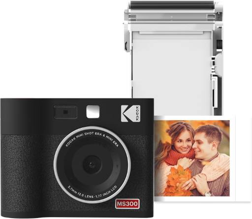 [30477] Kodak Instant Camera & Printer ERA Mini Shot 3 MS300B Black (3x3)
