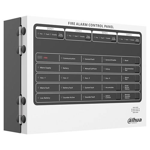 [28582] Dahua Conventional Fire Alarm Control Panel (4 Zones) HY-C102-4
