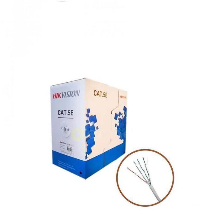 DS-1LN5E-E/E ΚΑΛΩΔΙΟ UTP CAT5E  SOLID COPPER, 0.45 MM, CMX (ΚΟΥΛΟΥΡΑ 305M)
