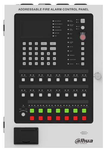 [28567] Dahua Addressable Fire Alarm Control Panel (2 Loops-508 Devices) HY-1025-AB