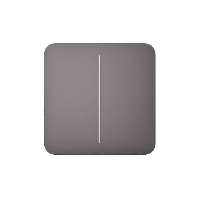 SOLOBUTTON (2-GANG) GREY AJAX