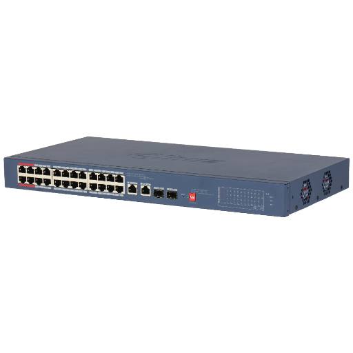 Dahua PoE Switch 24ports+2UP+2SFP 240W Cloud Managed CS4226-24ET-240