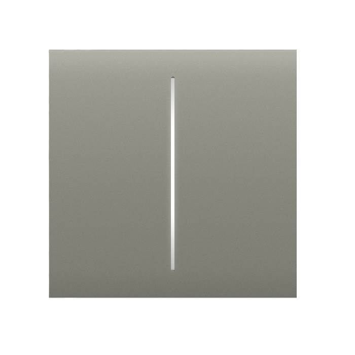 [KP-1211-0201] CENTERBUTTON (2-GANG) OLIVE AJAX