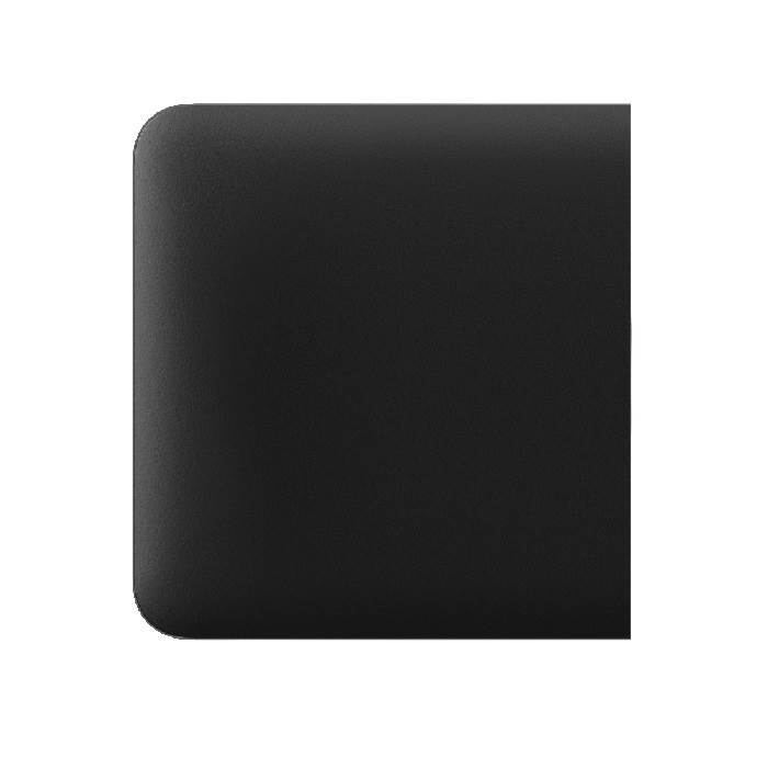 [KP-1211-0204] SIDEBUTTON (1-GANG/2-WAY) BLACK AJAX