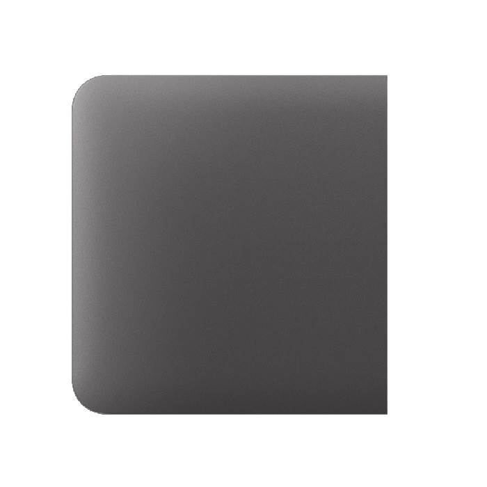 [KP-1211-0207] SIDEBUTTON (1-GANG/2-WAY) GREY AJAX