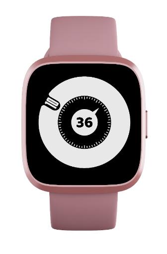 HiFuture EDGE Pink Compact & Lightweight SmartWatch for Smaller Wrists, Wireless Calling, 7 Day Battery, 1ATM