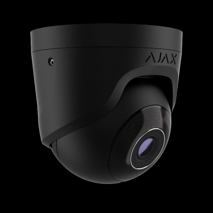 TURRETCAM (8 MP/4 MM) BLACK AJAX