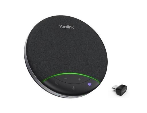 [28514] Yealink Speakerphone USB & Bluetooth Portable with AI Microphone 4m Voice Pickup & BT Dongle SP92 USB-C/A