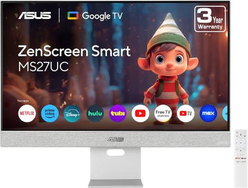 [28502] ASUS Monitor Smart 27" 4K Google TV