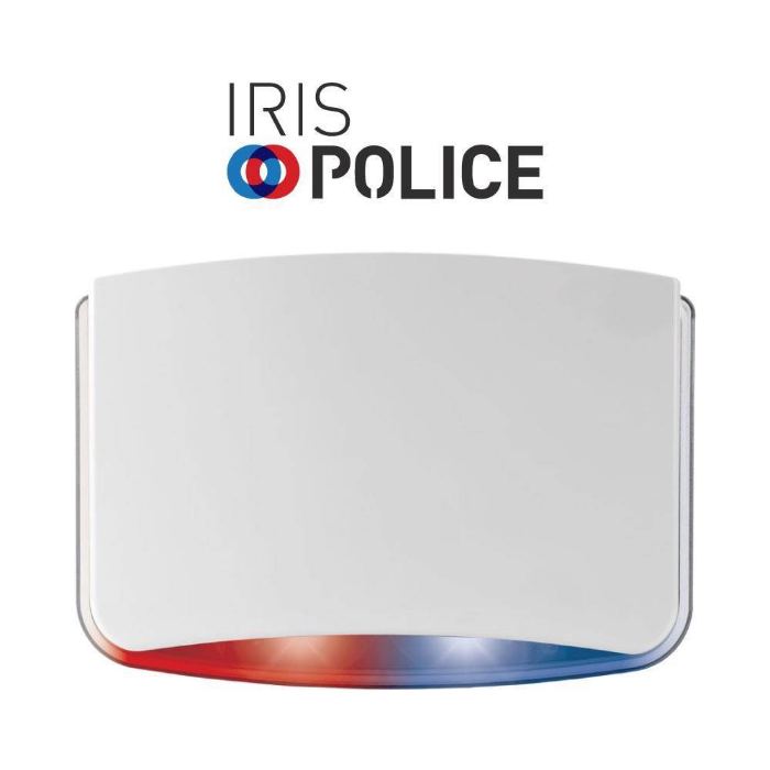 [KP-0630-0027] IRIS POLICE ΛΕΥΚΗ ΜΕ ΜΠΛΕ KOKKINO ΦΛΑΣ ΕΞΩΤΕΡΙΚΗ ΣΕΙΡΗΝΑ SIGMA