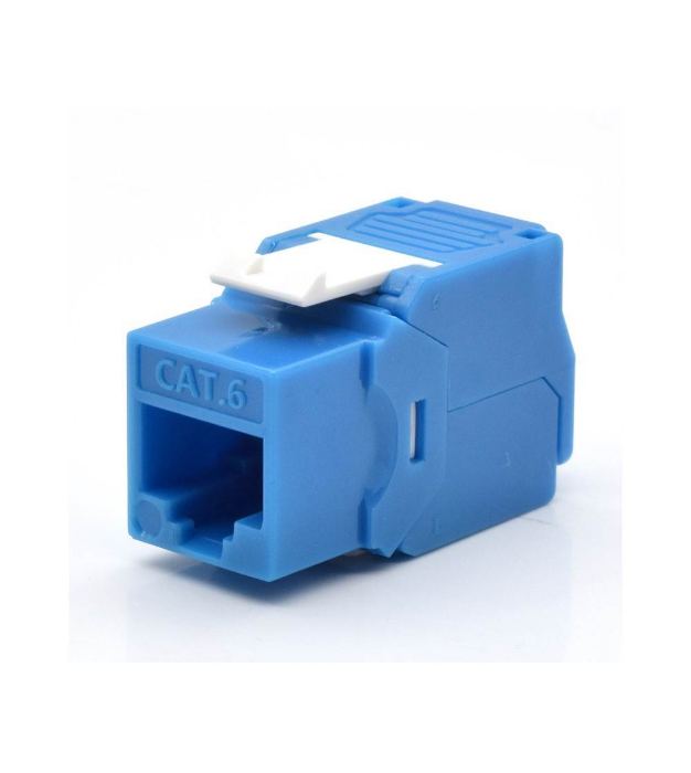 KEY-6U-TL/B KEYSTONE CAT6 ΑΥΤΟΜΑΤΟ ΜΠΛΕ