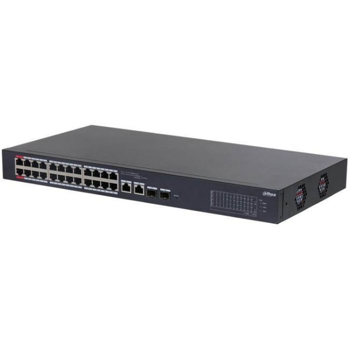CS4226-24ET-240 DAHUA 26 PORT CLOUD MANAGED DESKTOP SWITCH WITH 24 PORT POE