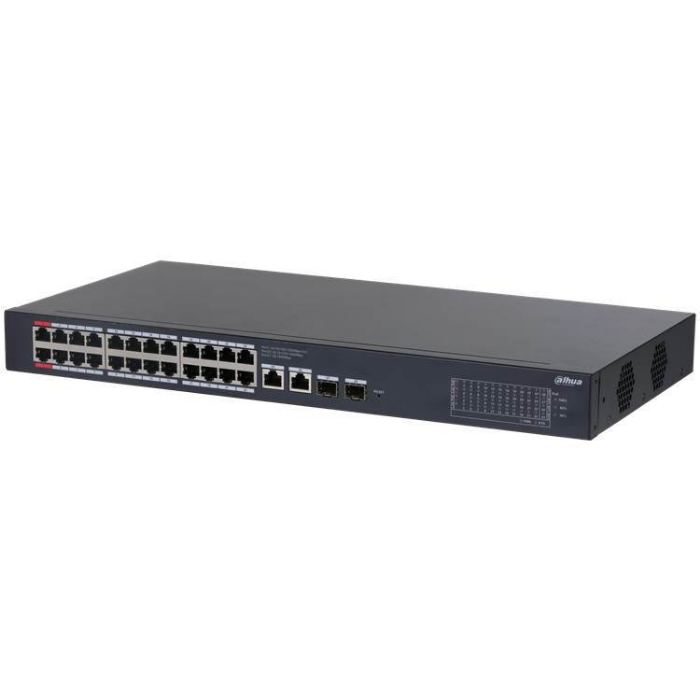 CS4228-24GT-240 DAHUA 28-PORT CLOUD MANAGED DESKTOP GIGABIT SWITCH WITH 24-PORT POE
