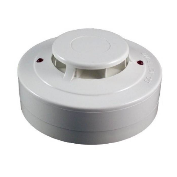FI/CQR323-4-12V-NO CONVENTIONAL HEAT DETECTOR 12VDC WITH BASE 4-WIRE N/O