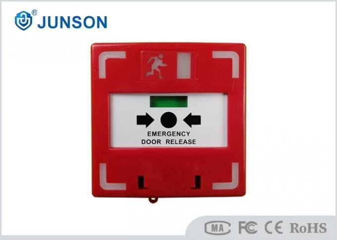 JS-CP3(RED) RESETABLE RED CALL POINT SWITCH WITH BUZZER (DC 12V-24V)