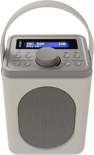 Majority LITTLE SHELFORD Portable FM/DAB Radio with Bluetooth & Alarm Mains & Battery Powered