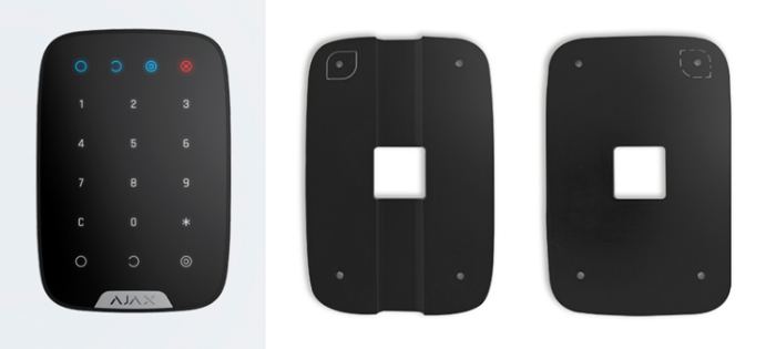 ΒΑΣΗ ΣΤΗΡΙΞΗΣ ΓΙΑ AJAX SUPERIOR KEYPAD FIBRA ΜΑΥΡΗ