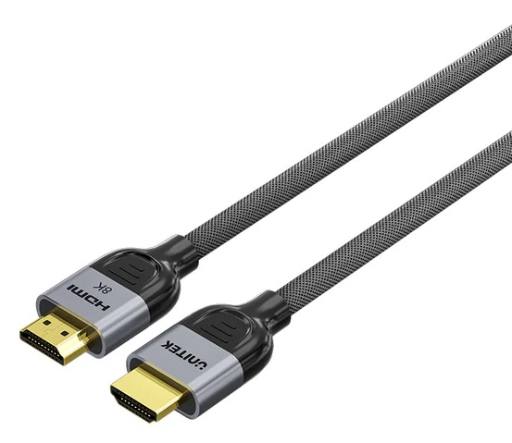 [28352] Unitek HDMI 2.1 Cable 8K60Hz Braided 3.0m C11093RGY-3M