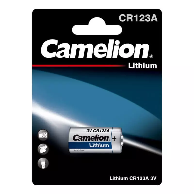 Camelion Lithium CR123A 3V Battery (1pc Blister)