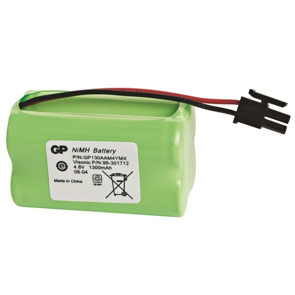 [BAT130AA] GP Ni-MH Battery 4.8V 1300mAh for Visonic PowerMaster-10 PG2 & RP-600 PG2