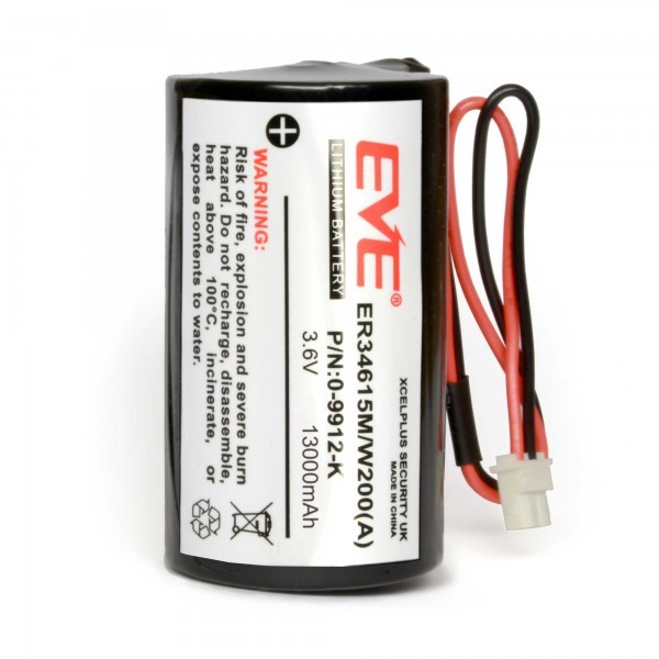 [BAT730] EVE ER34615M 3.6V 13Ah Lithium Battery for Visonic Sirens & Repeaters PG2