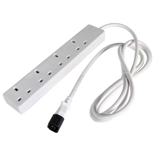 [28328] Mercury UPS Extension Cable 4-Gang to IEC 2.0m 430.013UK