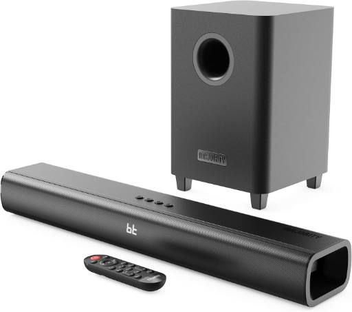[30446] Majority Soundbar NAGA 60 Plus Free 2.1 300W Wireless Subwoofer