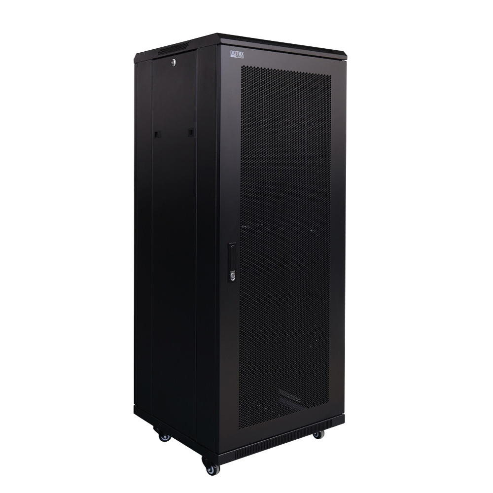 [30845] NETPRO 19'' Floor Cabinet 32U 60cm NP-C32U60P Perf.doors
