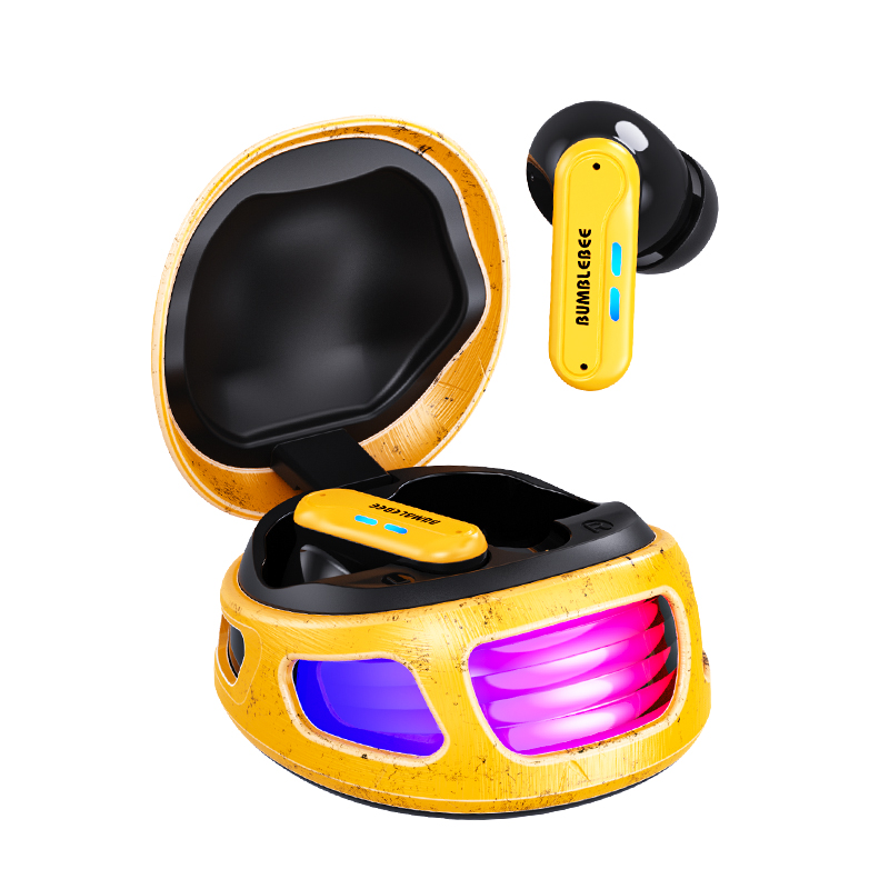 [30917] Transformers TWS Earphones TF-T16 Yellow