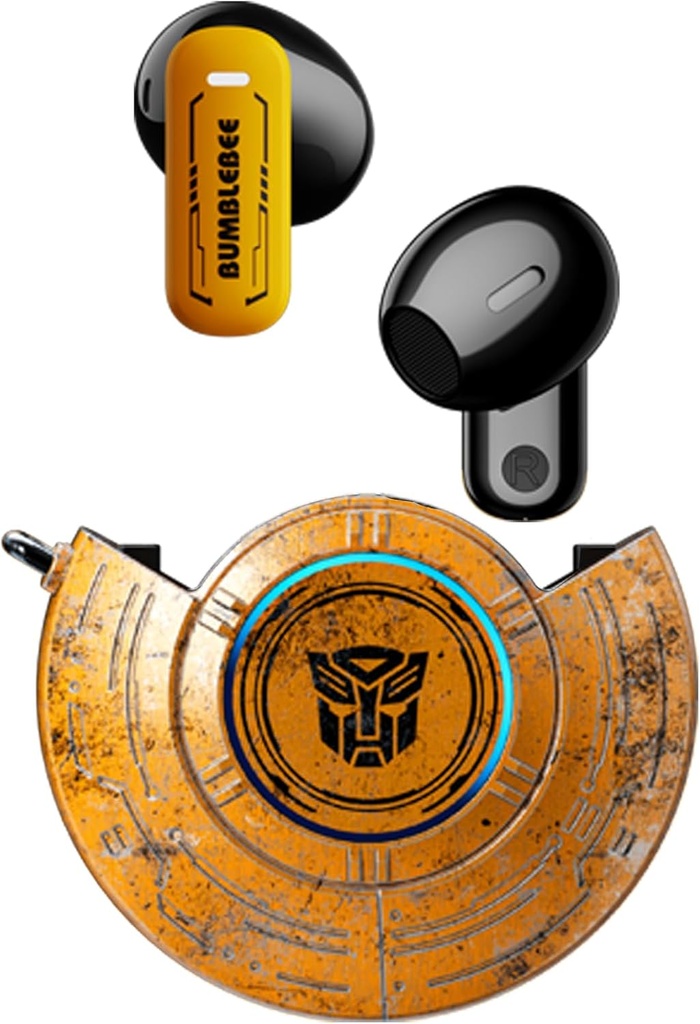 [30921] Transformers TWS Earphone, Low Latency, Game/Music Modes, TF-T31 Yellow