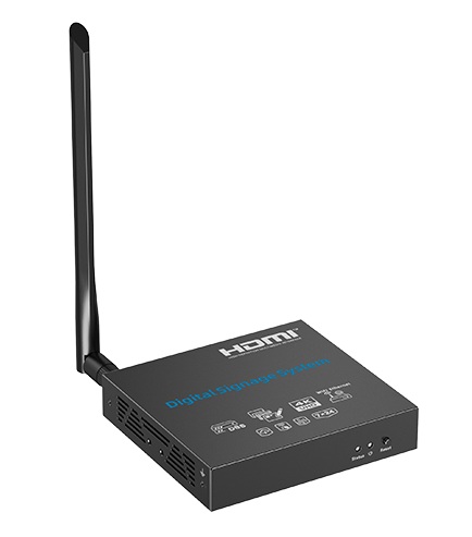 Lenkeng Digital Signage System Player Over Cloud 4K@60Hz APP/USB/Wi-Fi DSS02W