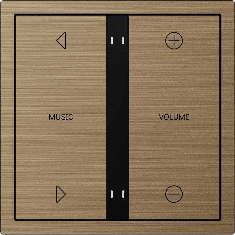 HDL Panel XELENT SERIES Brass 4 Buttons (Aluminium)