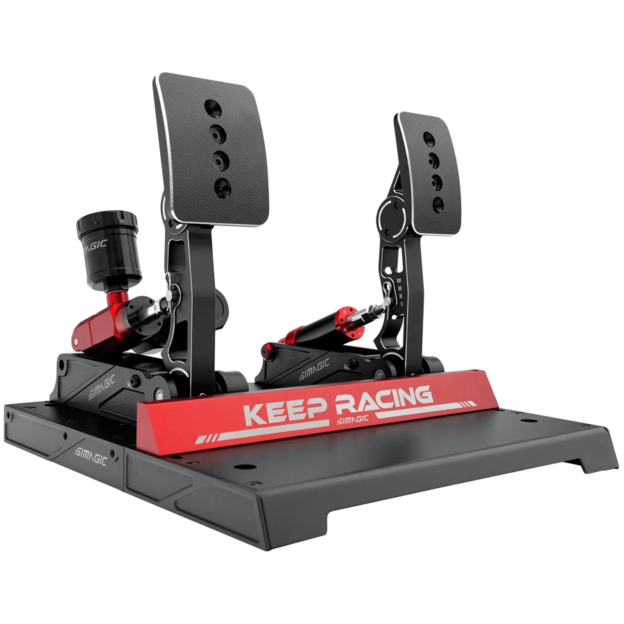 [P1000-FRS] SIMAGIC P1000-FRS Modular Hydraulic (Dual) Pedal Set, Formula style, S307