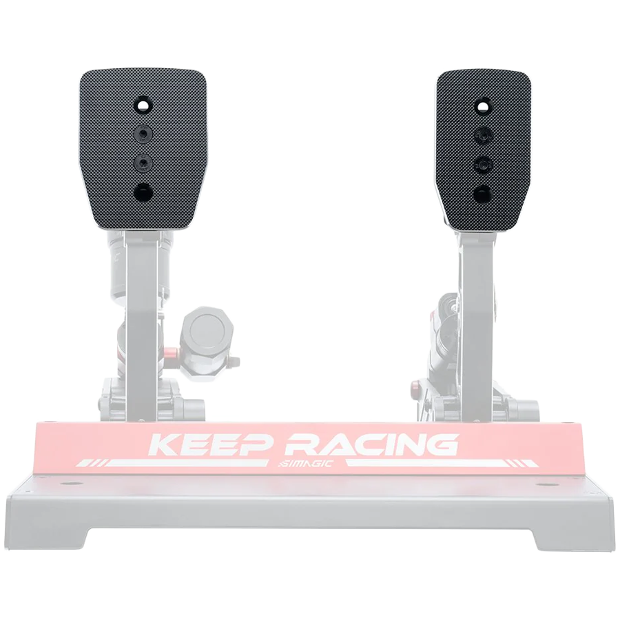 [P-FFP] SIMAGIC Flat Dual Pedal Plates Set for P1000/P1000i Systems, S445