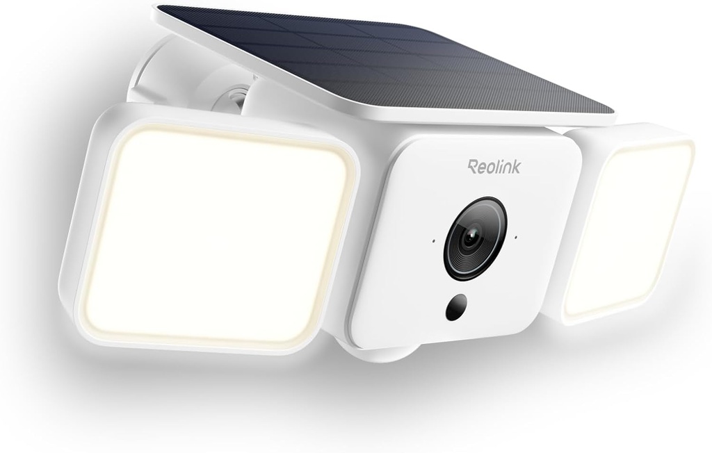 [31202] Reolink BP Outdoor Battery Camera 4MP 1000 Lumen Floodlight, 110db Siren & 3W Built-in Panel (F310B)