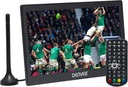 Denver AV LED TV 10” with DVB-T2, USB, HDMI input Rechargeable Battery & 12V LED-1033