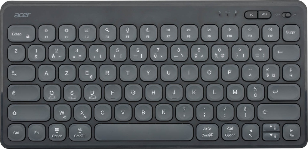[31251] Acer Keyboard Wireless Mini 2.4Ghz/Bluetooth Rechargeable