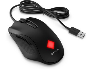[8BC52AA] HP Mouse OMEN Vector Essential Gaming, USB, 6 Programmable Buttons, Black