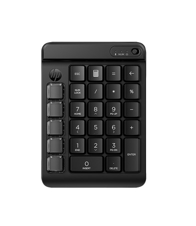 HP Keypad 435 Programmable Bluetooth Wireless, Black