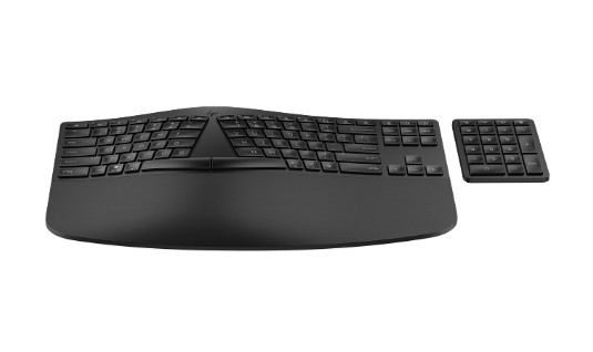 [7E756AA] HP Keyboard 965 Ergonomic Wireless, Black