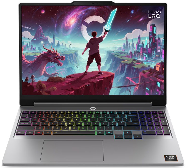 [83TN00B1CY] Lenovo Notebook LOQ 15AHP11 - AMD Ryzen 7 250, 16GB RAM, 512GB SSD, RTX 5050, 15.3" WUXGA 165Hz, Windows 11 Home