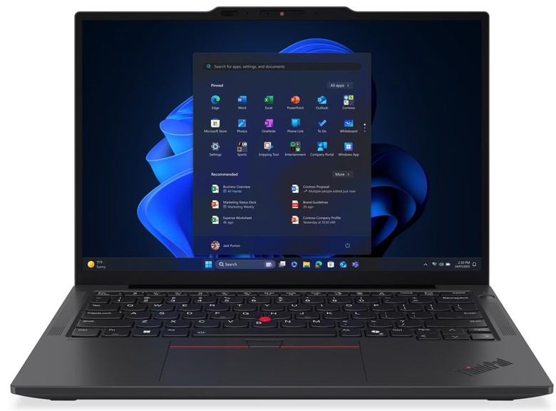 Lenovo Notebook ThinkPad X13 G6 - Intel Core Ultra 7 255U, 32GB RAM, 512GB SSD, 13.3" WUXGA, Windows 11 Pro