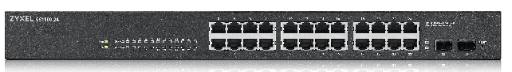 Zyxel Switch Gigabit Ethernet Managed 24-Port + 2SFP GS1900-24 UK Plug