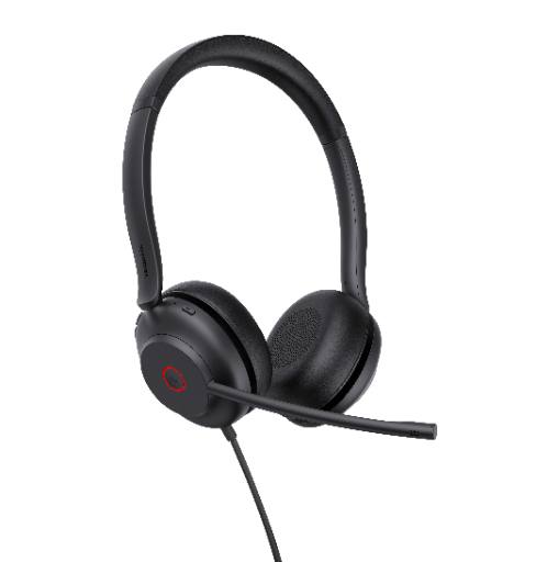 Yealink Headset Wired USB Dual-Mic Noise Cancelling USB-C/A UH35 Dual Teams