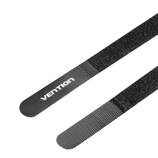 Vention Cable Organiser Hook & Loop Cable Tie 180mm 10 Pcs KAOB0-10