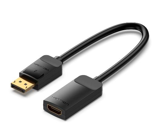 Vention DisplayPort to HDMI Adaptor Male to Female 4K60Hz 0.15M HBZBB