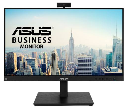 ASUS Monitor VideoConferencing 24'' FHD 75Hz Frameless Ergonomic Webcam Speakers Microphone BE24EQSK